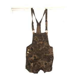 Camo overalls